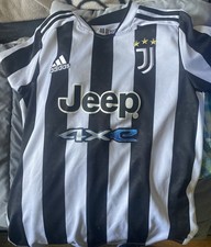 Juventus Jersey Home Fotball 2021/2022 Adidas Youth Size L 13-14Y Striped