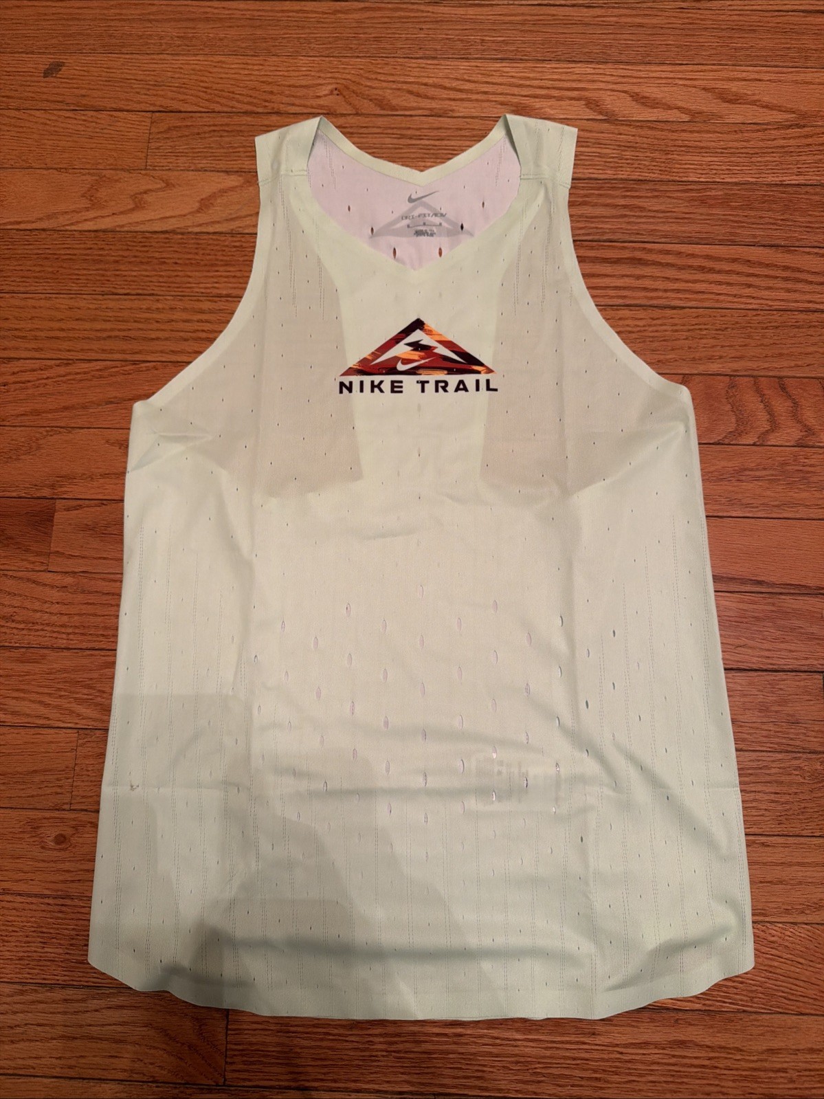 Nike Pro Elite Trail Aeroswift ADV Running Singlet Men’s Sz Medium FD5819-376