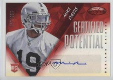2014 Certified Potential Mirror Signatures Red 126/149 Mike Davis #P-MD Auto 1k5