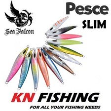SEA FALCON PESCE HOLOGRAPHIC DEEP Shore Slow Jig Sea Fishing Japan 7gr-65gr