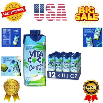 Coconut Water, Pure Organic | Refreshing Coconut Taste | Natural Electrolytes...