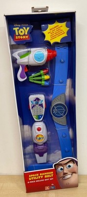 Disney: Toy Story - Buzz Lightyear Utility Gürtel Deluxe Anzieh-Set *brandneu*