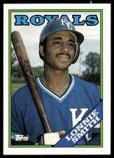 1988 Topps Lonnie Smith Kansas City Royals #777
