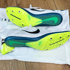 Mens Size 12 Nike Zoom Mamba 6 Track  Field Distance Spikes DR2733-102 White