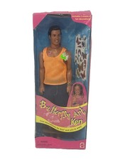 Vintage 1998 Mattel Barbie Butterfly Art Ken 22995 NRFB Tattoo Barbie