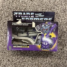 Transformers Astrotrain w Box 100  Complete 1985 Vintage Hasbro G1