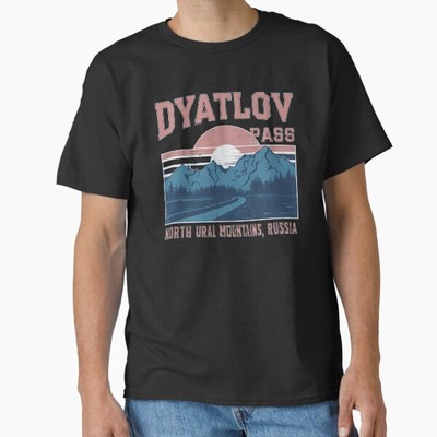 Dyatlov Pass, Ural Mountains, Russia Classic  T-Shirt Made in US/AUS Size S-2XL