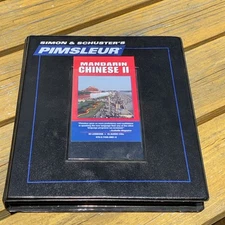 Pimsleur MANDARIN CHINESE II Level 2 Language 16 CDs 30 Lessons