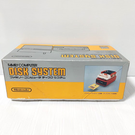 Nintendo Famicom Disk System HVC-022 New belt works fine w/AC adapter Japan