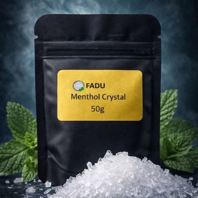 Mentholkristalle natürliches Menthol Inhalation Dampf verstopft Nasenentlastung 50 Gramm 