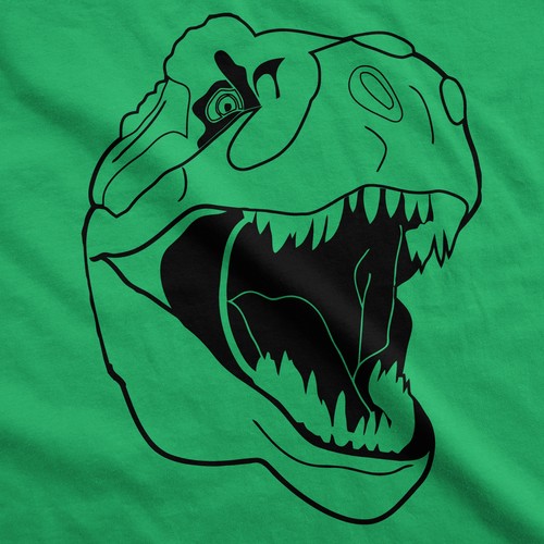 Toddler Ask Me About My Trex T Shirt Funny Cool Dinosaur Flip Humor Tee for Kids - Picture 3 of 25