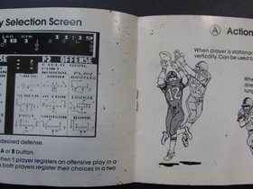 1988 John Elway's Quarterback Nintendo NES Instruction Manual Only - No Game