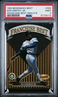 1999 Bowman's Best Franchise Best #FB2 Ken Griffey Jr Mach III /500 PSA 9