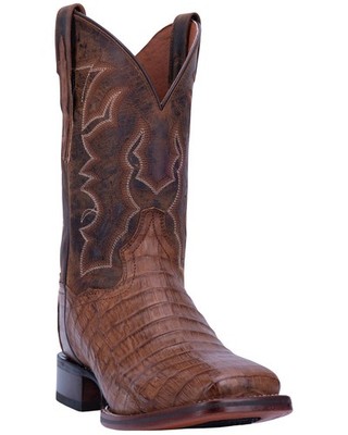 Dan Post Men's Kingsly Caiman Western Boot - Broad Square Toe - DP4807