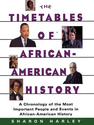 Sharon Harley The Timetables of African-American History (Paperback)