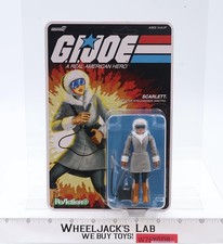 Scarlett Super7 Reaction GI Joe Hasbro 2025 Action Figure MOSC UNPUNCHED