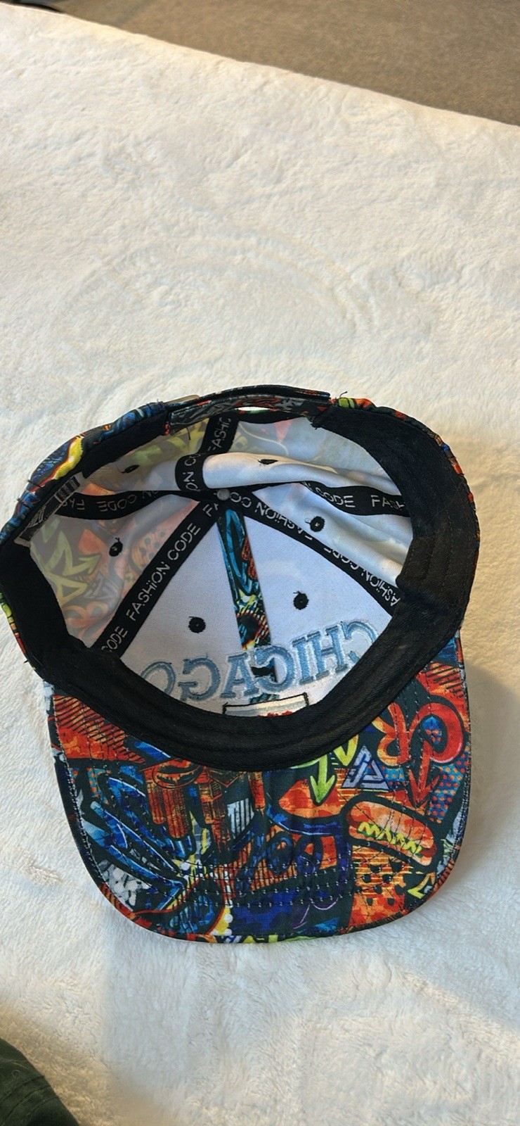 Fashion Code Chicago Multicolor Hat Baseball Cap … - image 4