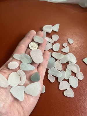 Seaglass Found LK.Michigan Manistee Small Heart Shaped Cork Topped Bottle