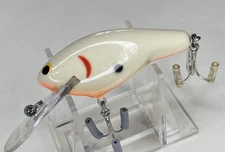 Vintage Bagley’s Chatter B2 “KB2” Fishing Lure, Really RARE “BONE” Color! Nice