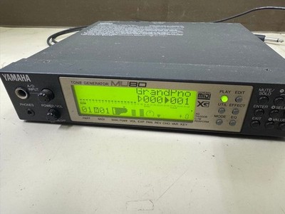 Yamaha MU80 Sound Module Tone Generator High-Fidelity MIDI Tested