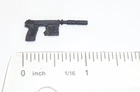 GI Joe Accessory 2009 Pit Commando              Supressed Pistol / Hand Gun