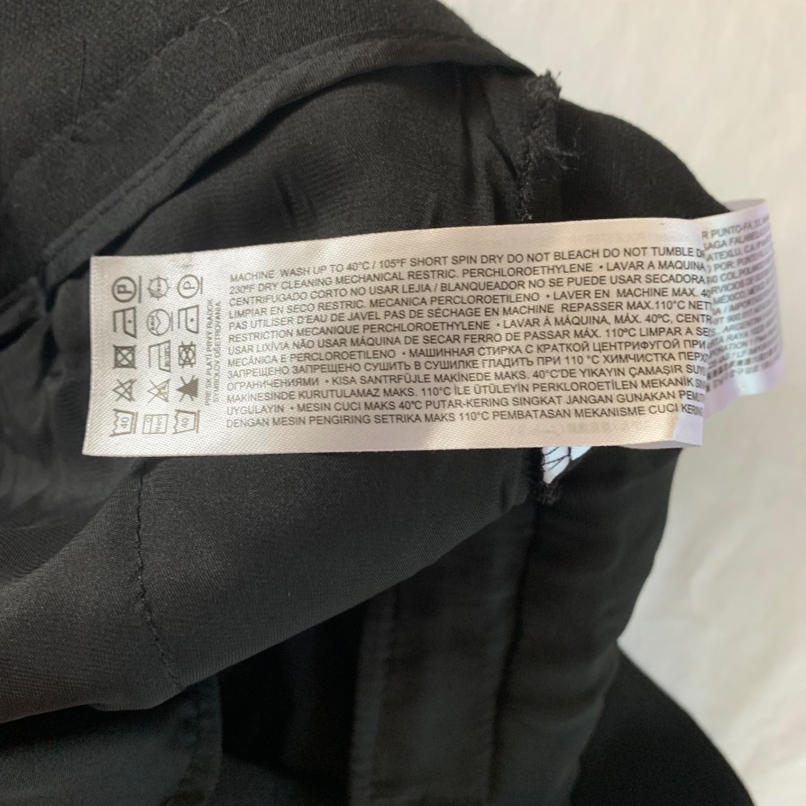 MNG Black Trousers Pants - Women's US Size 6, New with Tags thumbnail 7