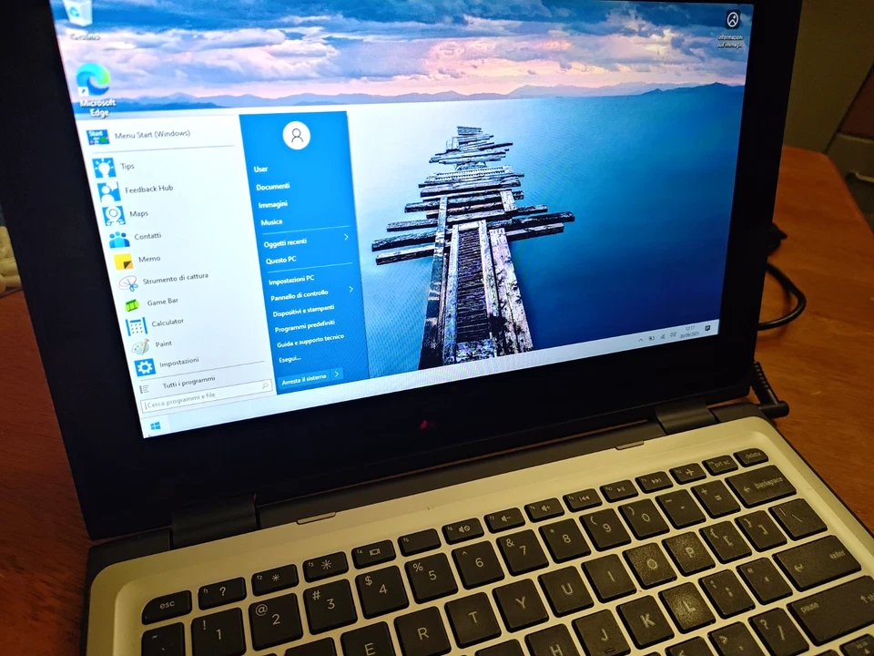 Notebook 11,6" Convertible 2 in 1 HP x360 310 G2 , 4GB RAM, 128GB  Laptop - Immagine 3 di 4