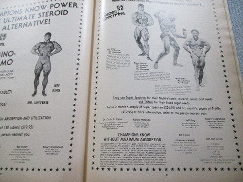 IRONMAN Muscle Bodybuilding Magazin 1985 Juli Band 44 #5 Tim Belknap Cover - Bild 9 von 10