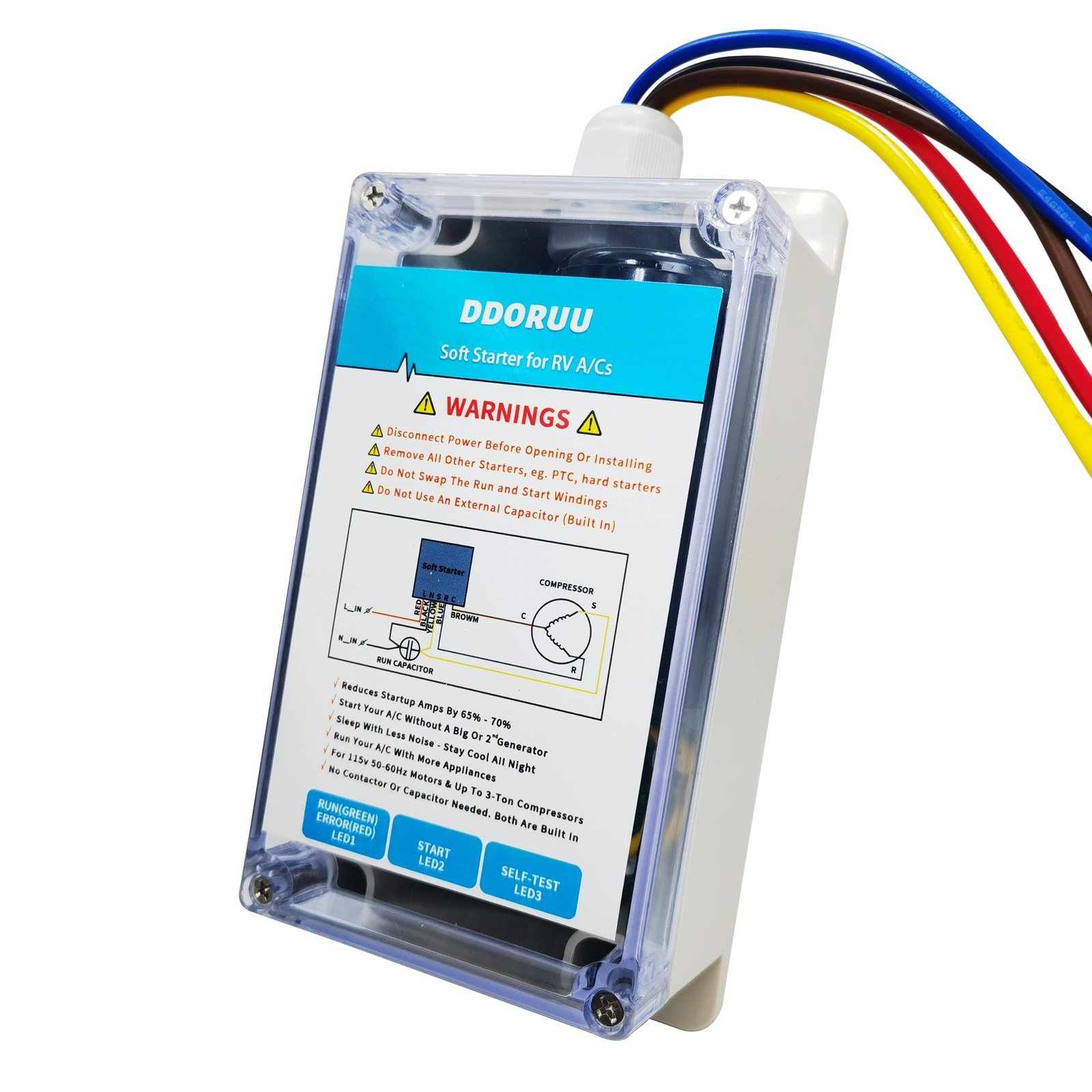 Air Conditioner Soft Starter, Start air Conditioning and Ele