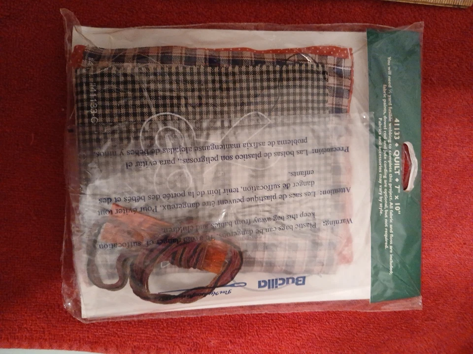 Bucilla's PatchWorks Easy Applique Project, 7x10 Design by TTrice Boerens - Image 4 of 4