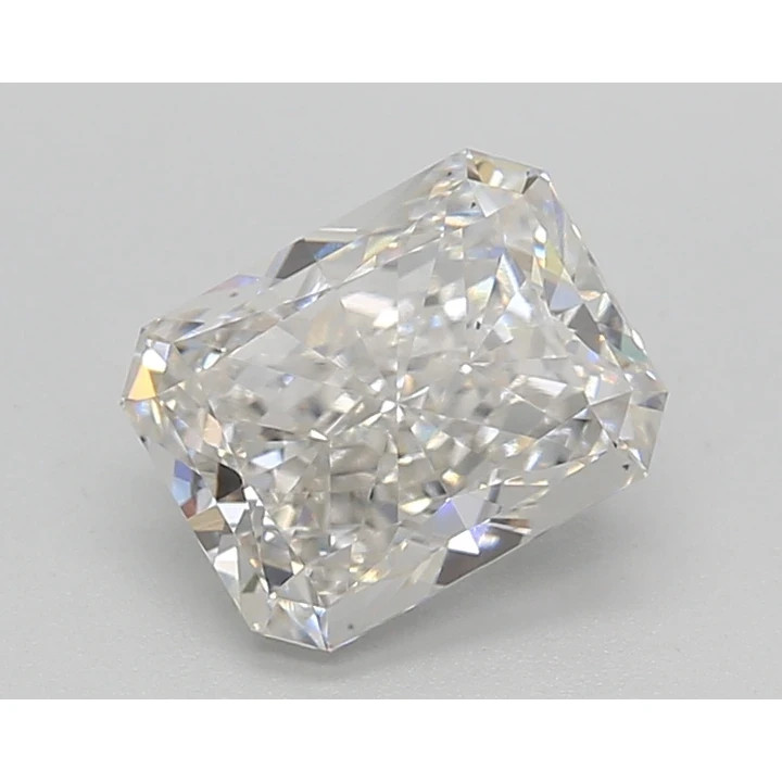 Radiant Cut Lab Grown Loose 2.60 CT G Color VVS2 Clarity IGI Certified Diamond