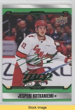2024-25 Upper Deck MVP Green Script Jesperi Kotkaniemi #118 READ 6kv
