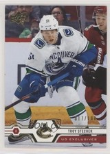 2019-20 Upper Deck UD Exclusives 17/100 Troy Stecher #173 05x6
