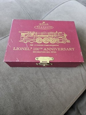 Keepsake Ornament Lionel 100th Anniversary 700E J1E Hudson Steam Locomotive 