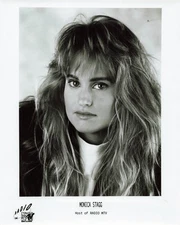 Monica Stagg Radio MTV Host  VINTAGE Original 8x10 Press Photo