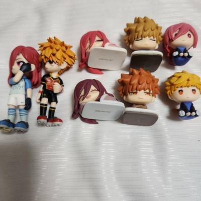Blue Lock Mini Figure Set Rensuke Kunigami Hyoma Chigiri Lot 6 Pieces
