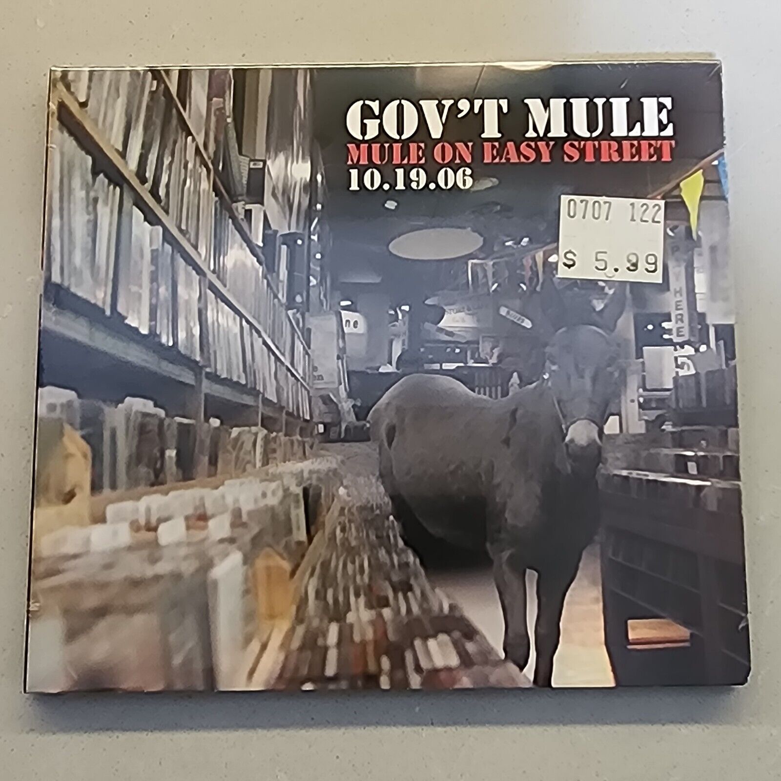 GOV'T MULE - Mule On Easy Street - CD Digipak 2007 - Brand New Still Sealed