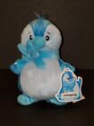 Neopets 2003 Electric Blue Bruce Penguin 7" Plush with Tags #70042 Limited Too