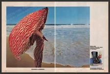 Countess Isserlyn Alexandra de Markoff 1980s Print Advertisement (2 pages) 1981