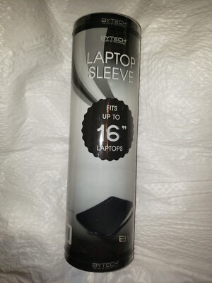 Laptop Sleeve Bytech. Fits up to 16''. New. Black