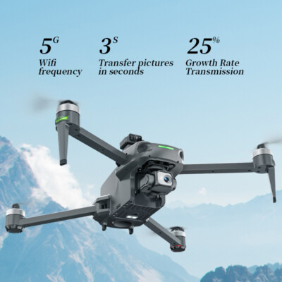 Drone K10 Max 4K HD 3 Caméras FPV WiFi - Évitement Obstacles, Quadrirotor Enfant, Neuf