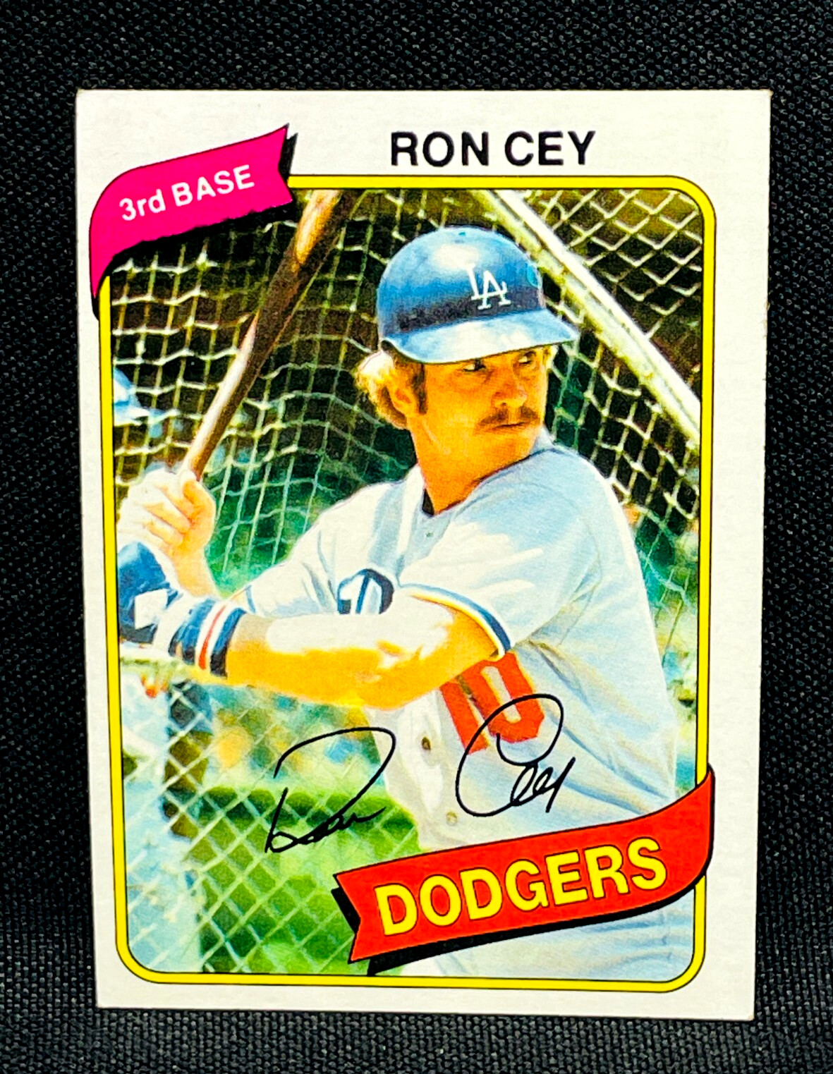 1980 Topps Baseball - RON CEY #510 - LOS ANGELES DODGERS