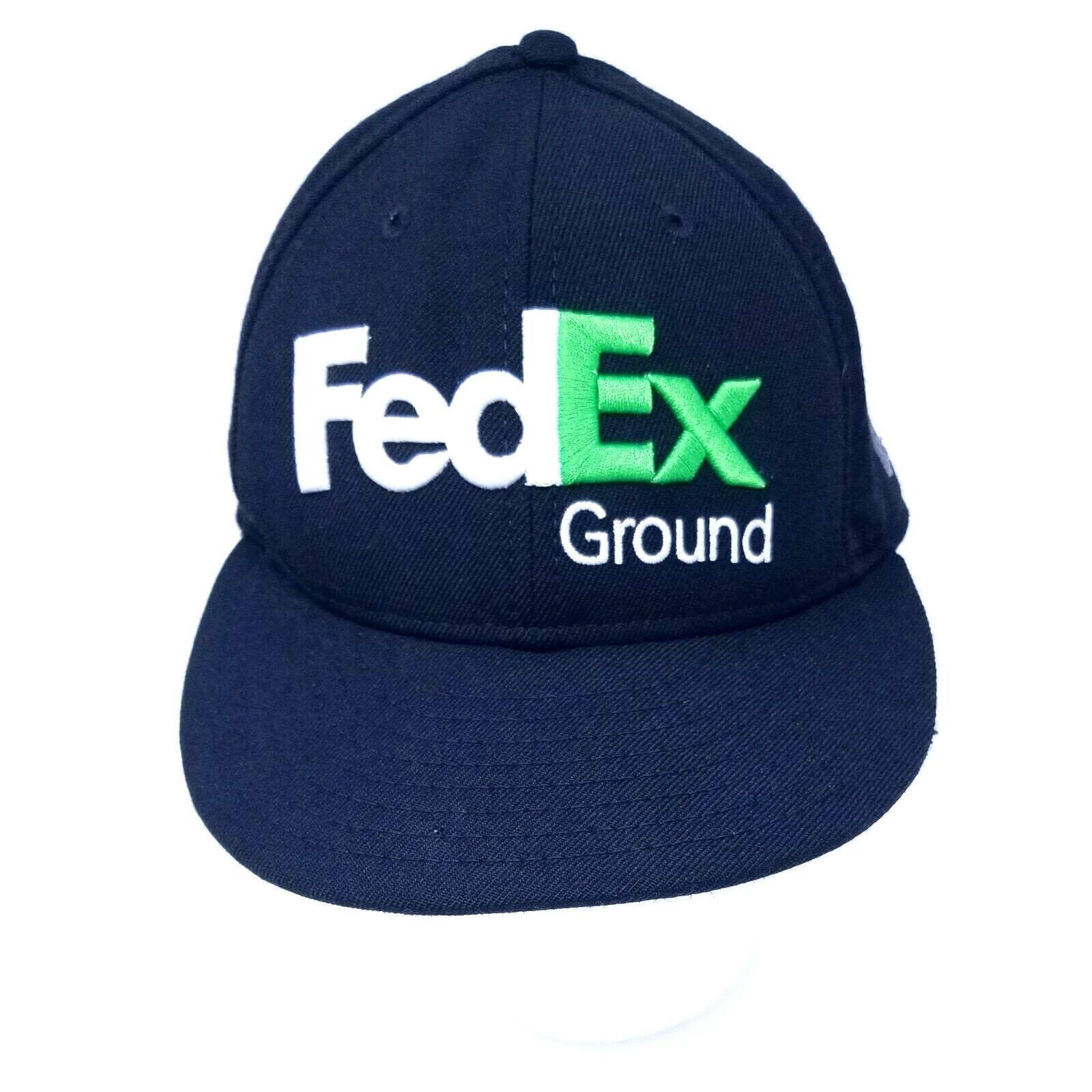 Fedex Ground Hat Black White Green Logo 59fifty Fitted 6 7 8 Flexfit Ebay
