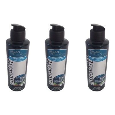 3x Passionate Eiswasser Haar Tonic Haarwasser Haartonikum Eiskopfwasser Menthol