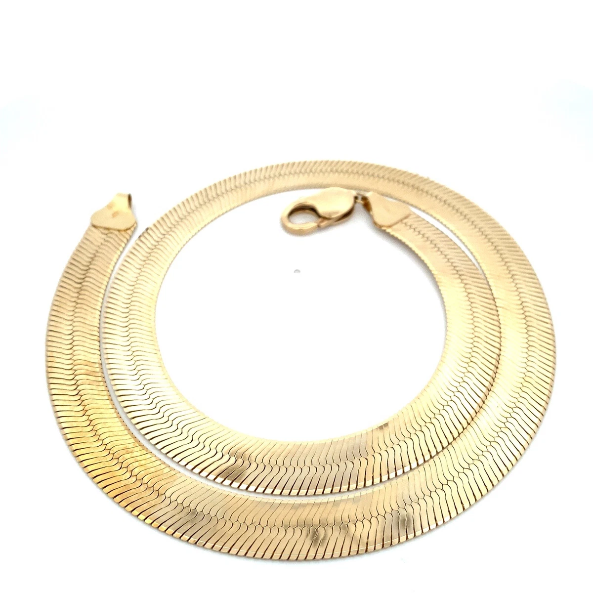 14 kt sale gold herringbone chain