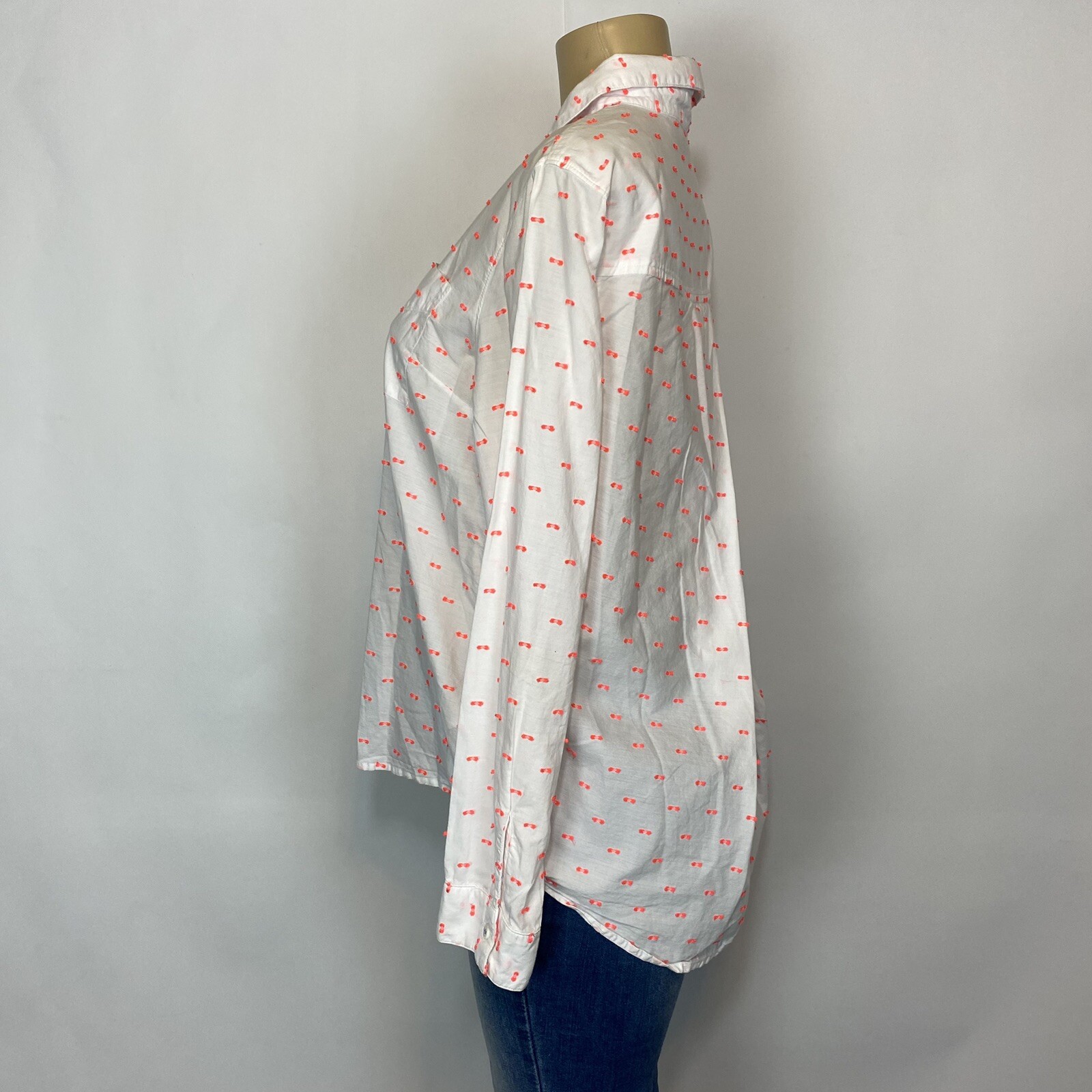 Splendid patterned long sleeve button up Shirt Wo… - image 2