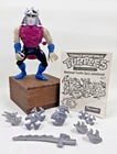 Vintage Playmates 1990 TMNT Slice 'N Dice Shredder Figure Not Complete Works