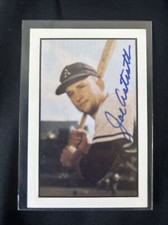Joe Astroth Hand Signed 1983 Bowman Color Reprint Philadelphia A`s Autograph RP