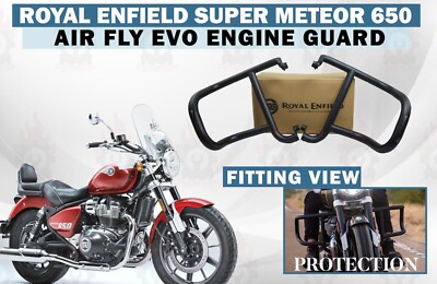 Royal Enfield Super Meteor 650 ''Air fly Evo Motorschutzbügel schwarz''