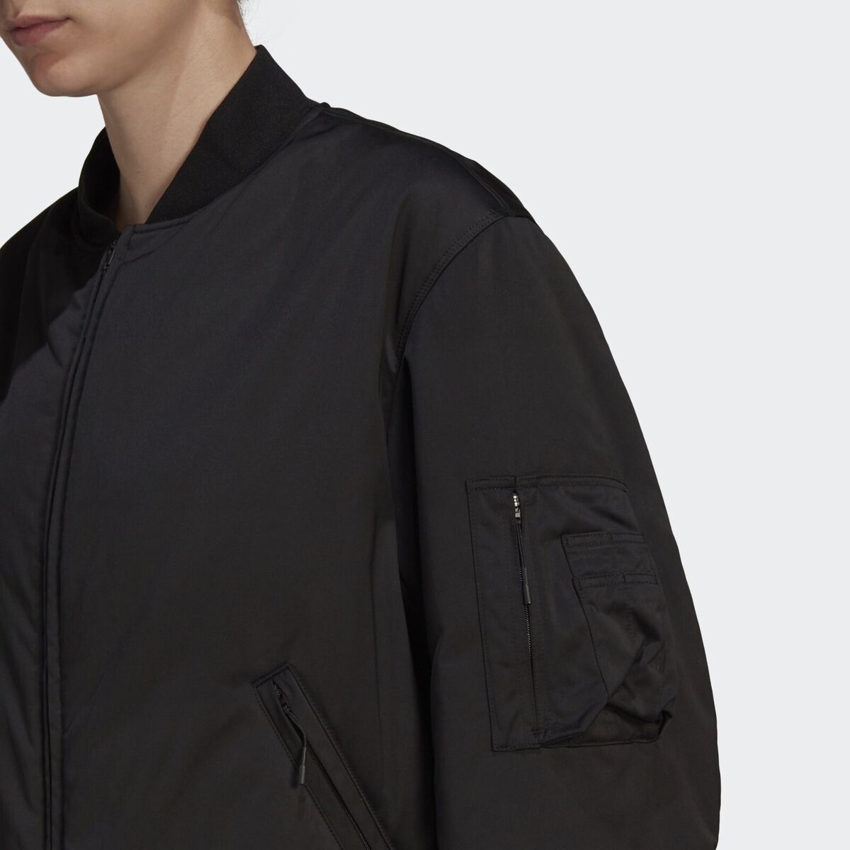 Y-3 Yohji Yamamoto Adidas CL Classic Oversized Logo Bomber Y-3 Yohji Yamamoto Adidas CL Classic Oversized Logo Bomber